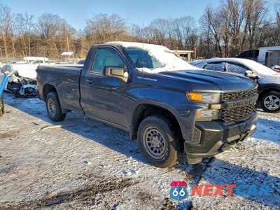 Czwarte zdjęcie samochodu z boku: 2020 CHEVROLET SILVERADO K1500 VIN:3GCNYAEH7LG135771 - miniatura