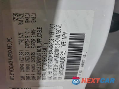 Zdjęcie 13 z 13 samochodu: 2021 ACURA RDX TECHNOLOGY VIN:5J8TC2H59ML021628 - miniatura