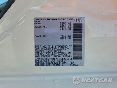 Zdjęcie 13 z 14 samochodu: 2025 NISSAN ALTIMA SL VIN:1N4BL4EV7SN431913 - miniatura