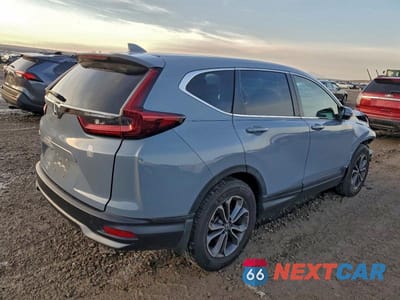 Trzecie zdjęcie samochodu z tyłu: 2021 HONDA CR-V EX VIN:5J6RW1H58MA004674 - miniatura
