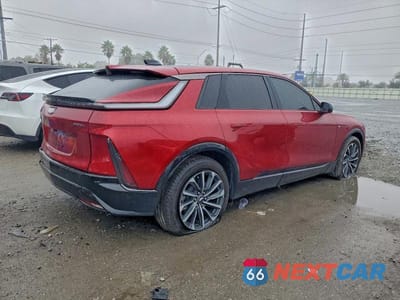Trzecie zdjęcie samochodu z tyłu: 2024 CADILLAC LYRIQ SPORT VIN:1GYKPVRL0RZ121340 - miniatura