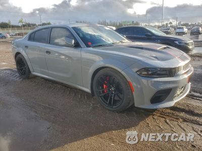 Czwarte zdjęcie samochodu z boku: 2021 DODGE CHARGER SCAT PACK VIN:2C3CDXGJXMH589735 - miniatura
