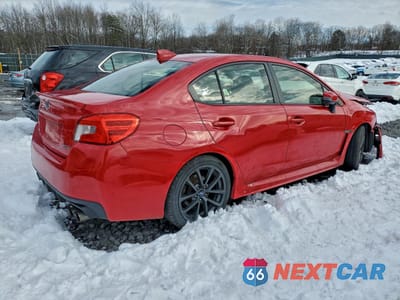 Trzecie zdjęcie samochodu z tyłu: 2018 SUBARU WRX LIMITED VIN:JF1VA1H64J9803074 - miniatura