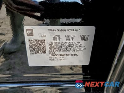 Zdjęcie 12 z 15 samochodu: 2026 CADILLAC CT5-V BLACKWING VIN:1G6D35R60T0810197 - miniatura