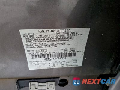 Zdjęcie 12 z 13 samochodu: 2013 FORD TAURUS LIMITED VIN:1FAHP2F85DG147893 - miniatura