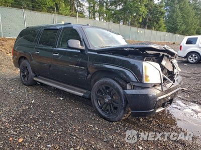 Czwarte zdjęcie samochodu z boku: 2004 CADILLAC ESCALADE ESV VIN:3GYFK66N54G302499 - miniatura