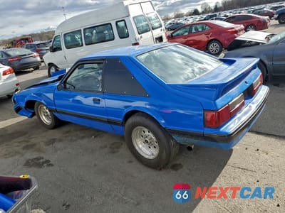 Drugie zdjęcie samochodu z przodu: 1987 FORD MUSTANG GT VIN:1FABP42E9HF129101 - miniatura