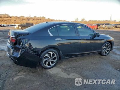 Trzecie zdjęcie samochodu z tyłu: 2016 HONDA ACCORD EX VIN:1HGCR2F09GA079650 - miniatura