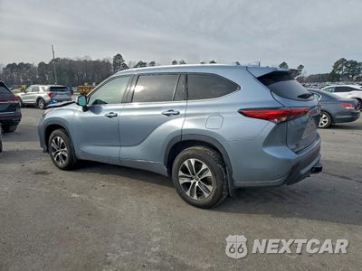 Drugie zdjęcie samochodu z przodu: 2022 TOYOTA HIGHLANDER HYBRID XLE VIN:5TDGBRCH5NS082116 - miniatura