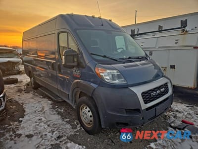 Czwarte zdjęcie samochodu z boku: 2020 RAM PROMASTER 3500 DELIVERY VAN VIN:3C6URVJG4LE145187 - miniatura