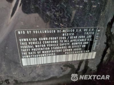 Zdjęcie 12 z 12 samochodu: 2016 VOLKSWAGEN GTI S/SE VIN:3VW5T7AU6GM028493 - miniatura