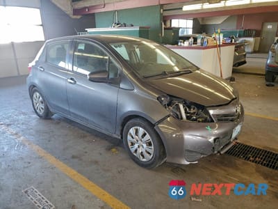 Czwarte zdjęcie samochodu z boku: 2014 TOYOTA YARIS VIN:JTDKTUD35ED576677 - miniatura