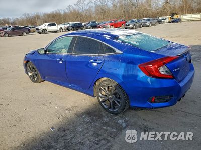 Drugie zdjęcie samochodu z przodu: 2019 HONDA CIVIC SPORT VIN:2HGFC2F86KH523193 - miniatura