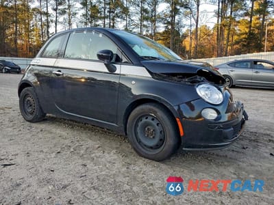Czwarte zdjęcie samochodu z boku: 2015 FIAT 500 POP VIN:3C3CFFAR2FT750172 - miniatura
