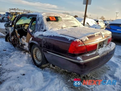 Drugie zdjęcie samochodu z przodu: 2000 MERCURY GRAND MARQUIS LS VIN:2MEFM75W9YX715391 - miniatura