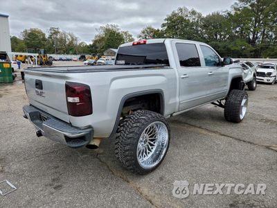 Trzecie zdjęcie samochodu z tyłu: 2016 GMC SIERRA K1500 SLE VIN:3GTU2MEC0GG193228 - miniatura