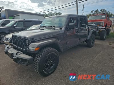 Drugie zdjęcie samochodu z przodu: 2024 JEEP GLADIATOR SPORT VIN:1C6HJTAG2RL117109 - miniatura