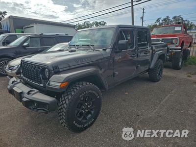 Drugie zdjęcie samochodu z przodu: 2024 JEEP GLADIATOR SPORT VIN:1C6HJTAG2RL117109 - miniatura