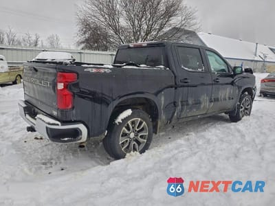 Trzecie zdjęcie samochodu z tyłu: 2024 CHEVROLET SILVERADO K1500 LT-L VIN:3GCPDKEK1RG279363 - miniatura