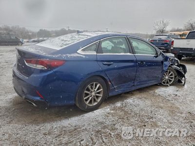 Trzecie zdjęcie samochodu z tyłu: 2018 HYUNDAI SONATA SE VIN:5NPE24AF7JH666724 - miniatura