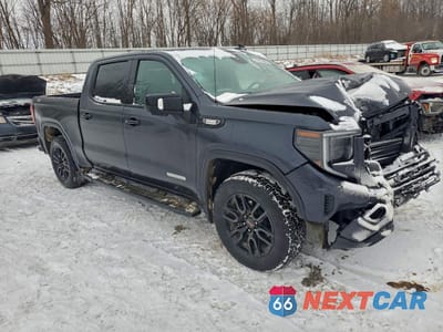 Czwarte zdjęcie samochodu z boku: 2025 GMC SIERRA K1500 ELEVATION VIN:1GTUUCE82SZ198875 - miniatura