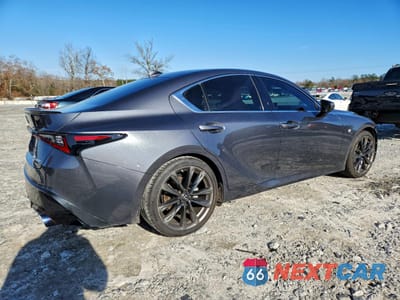 Trzecie zdjęcie samochodu z tyłu: 2021 LEXUS IS 350 F SPORT VIN:JTHGZ1B21M5045366 - miniatura