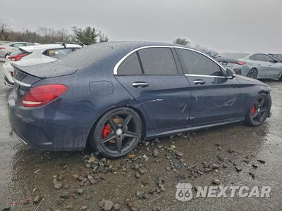 Trzecie zdjęcie samochodu z tyłu: 2017 MERCEDES-BENZ C 300 4MATIC VIN:55SWF4KB8HU180743 - miniatura