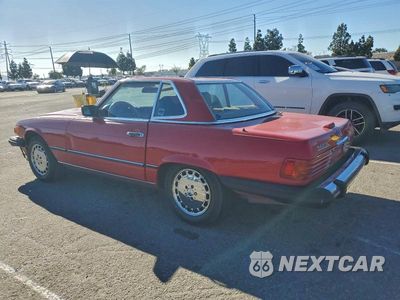Drugie zdjęcie samochodu z przodu: 1988 MERCEDES-BENZ 560 SL VIN:WDBBA48D9JA080896 - miniatura
