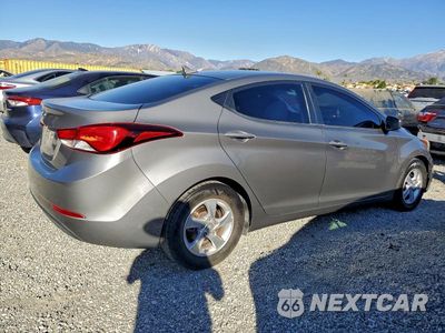 Trzecie zdjęcie samochodu z tyłu: 2014 HYUNDAI ELANTRA SE VIN:5NPDH4AE5EH516103 - miniatura