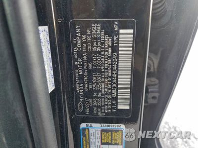 Zdjęcie 14 z 15 samochodu: 2017 HYUNDAI TUCSON LIMITED VIN:KM8J3CA44HU442049 - miniatura