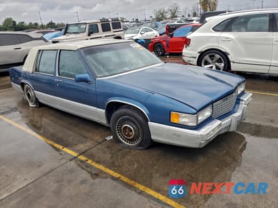 Czwarte zdjęcie samochodu z boku: 1989 CADILLAC DEVILLE VIN:1G6CD5156K4256103 - miniatura