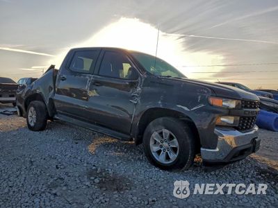 Czwarte zdjęcie samochodu z boku: 2021 CHEVROLET SILVERADO C1500 VIN:3GCPWAEH3MG259911 - miniatura