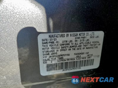 Zdjęcie 13 z 13 samochodu: 2023 NISSAN ARIYA PLATINUM + VIN:JN1DF0CD4PM707154 - miniatura