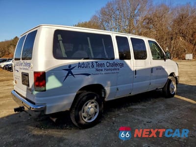 Trzecie zdjęcie samochodu z tyłu: 2014 FORD ECONOLINE E350 SUPER DUTY WAGON VIN:1FBNE3BL4EDA67477 - miniatura