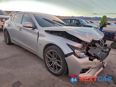 Czwarte zdjęcie samochodu z boku: 2018 INFINITI Q50 LUXE VIN:JN1EV7AR5JM436031 - miniatura