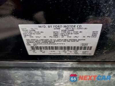 Zdjęcie 13 z 13 samochodu: 2016 FORD EXPLORER POLICE INTERCEPTOR VIN:1FM5K8AR4GGA77771 - miniatura