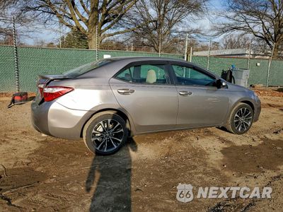 Trzecie zdjęcie samochodu z tyłu: 2015 TOYOTA COROLLA L VIN:2T1BURHE4FC442327 - miniatura
