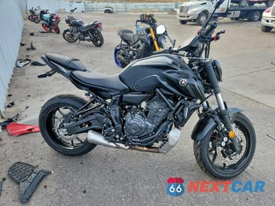 2024 YAMAHA MT07 JYARM32E3RA011177 - główne zdjęcie licytacji z USA - miniatura