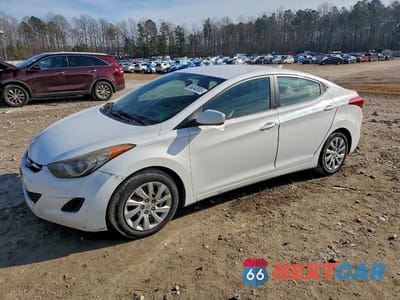 2012 HYUNDAI ELANTRA GLS 5NPDH4AE4CH127451 - główne zdjęcie licytacji z USA - miniatura