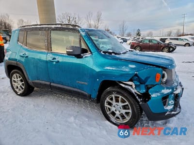 Czwarte zdjęcie samochodu z boku: 2021 JEEP RENEGADE LIMITED VIN:ZACNJDD13MPM09684 - miniatura