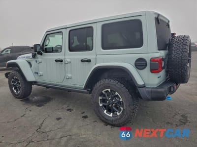 Drugie zdjęcie samochodu z przodu: 2024 JEEP WRANGLER RUBICON 4XE VIN:1C4RJXR64RW294162 - miniatura