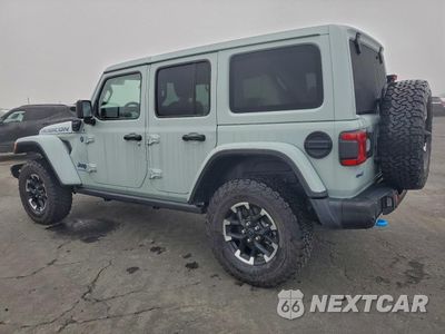 Drugie zdjęcie samochodu z przodu: 2024 JEEP WRANGLER RUBICON 4XE VIN:1C4RJXR64RW294162 - miniatura