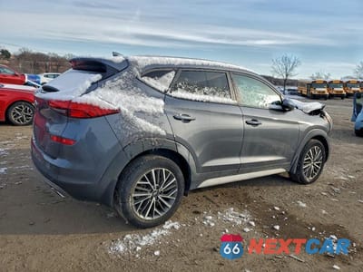 Trzecie zdjęcie samochodu z tyłu: 2019 HYUNDAI TUCSON LIMITED VIN:KM8J3CAL5KU931736 - miniatura