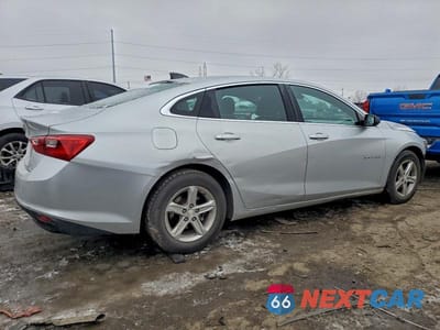 Trzecie zdjęcie samochodu z tyłu: 2019 CHEVROLET MALIBU LS VIN:1G1ZB5ST1KF124695 - miniatura