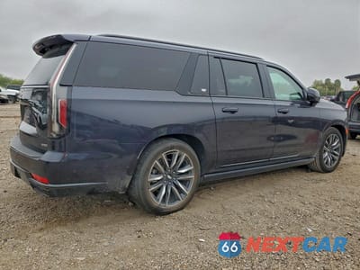 Trzecie zdjęcie samochodu z tyłu: 2023 CADILLAC ESCALADE ESV SPORT PLATINUM VIN:1GYS4RKL8PR196410 - miniatura