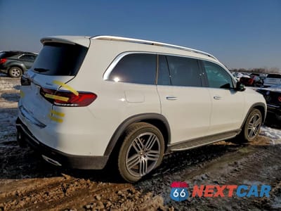 Trzecie zdjęcie samochodu z tyłu: 2021 MERCEDES-BENZ GLS 450 4MATIC VIN:4JGFF5KE5MA564088 - miniatura