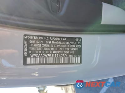 Zdjęcie 12 z 13 samochodu: 2018 PORSCHE PANAMERA 4 VIN:WP0AA2A75JL114259 - miniatura