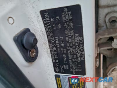Zdjęcie 13 z 14 samochodu: 2008 KIA RONDO LX VIN:KNAFG526987125891 - miniatura