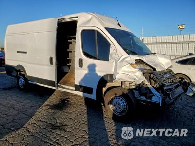 Czwarte zdjęcie samochodu z boku: 2024 RAM PROMASTER 3500 DELIVERY VAN VIN:3C6MRVJG6RE115312 - miniatura