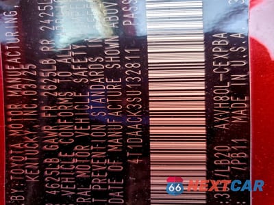 Zdjęcie 12 z 12 samochodu: 2025 TOYOTA CAMRY XSE VIN:4T1DAACK3SU132811 - miniatura